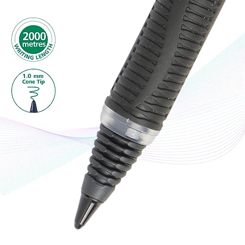 Image of Luxor Schneider, One Sign Roller Ball Pen - Green, 1.0 mm, 2000 mtrs writing length, Waterproof Ink, Consistent ink flow, Ideal for Professionals & Office essential