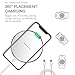 20W Fast Wireless Charger Pad,Wireless Charging Station Compatible with Apple iPhone 16/15/14/13/12/11/Plus/Pro/... Pods Pro/4/3/2;VNBBT Charge Mat for Samsung Galaxy/Note & Galaxy Buds