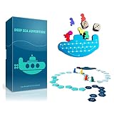 Deep Sea Adventure es un juego de mesa de viaje para niños y adultos, en el que los jugadores deben dedicar la mitad de su tiempo a trabajar juntos, y la otra mitad a acaparar tesoros y oxígeno para sí mismos.Como todos los juegos de estrategia familiares, las reglas son súper sencillas. Turno a turno, los jugadores tiran un dado para mover su buceador de aguas profundas, ya sea hacia el barco o hacia lo más profundo del océano.