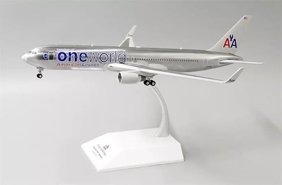 JC Wings 1/200 Assembled For American Airlines member of oneworld FOR Boeing B767-300ER N395AN DIECAST Aircraft Pre-built Model Diecast Model Aircraft