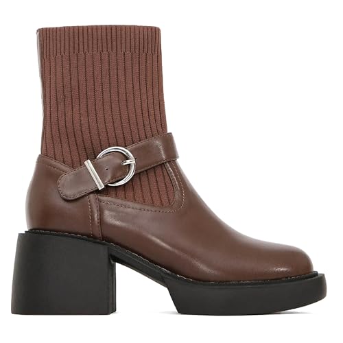 30% Off NEWBELLA Women's Stretch Knit Ankle Boots - Image 7