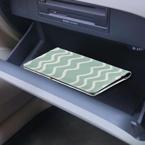 Organizador de Documentos para Auto de Cuero miniatura 6