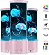 Soarling Quallen Lampe, Quallenlampe LED Quallen Lampe mit 17 Farben 4 Lichtmodi, Jellyfish Lamp Aquarium für Kinder Erwachsene, Quallenlampen Stimmungslicht für Entspannung Wohndekoration-Rosa