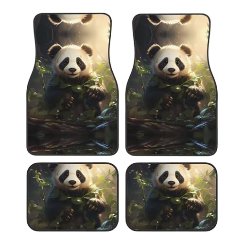 Tapis de voiture panda BROLEO : protection élégante et finitions soignées pour habitacle