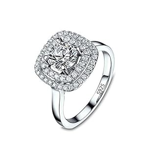 Jewelry Full Diamond CZ Ring Luxury Jewelry for Women Engagement Gift 111