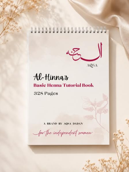 328 Pages- Basic Mehndi Practice Book Reusable | Reusable Henna Practice Sheets | Mehendi Design Practice Notebook for Beginners and Professionals-image-7