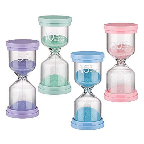 reloj de arena para lavarse los dientes