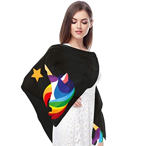 Foulard fin écharpe licorne pour protéger votre cou du vent sans transpirer