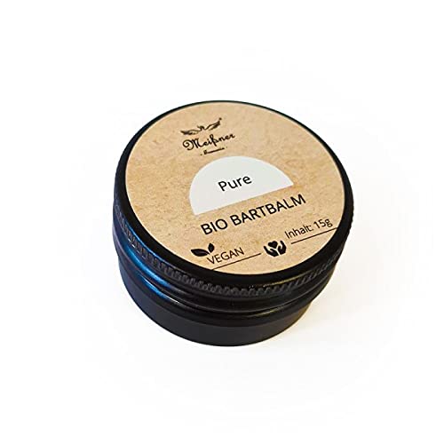 Meissner Tremonia BALSAMO BARBA PURE MINI SIZE Balsamo per barba biologico e vegano formulato per idratare e nutrire la pelle ed ammorbidire la barba contrastandone la secchezza 15 gr