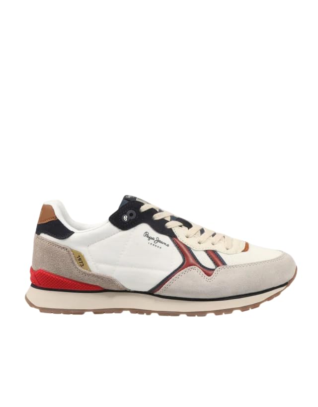 Baskets grises Pepe Jeans PMS400026 chaussures confortables pour pieds sensibles