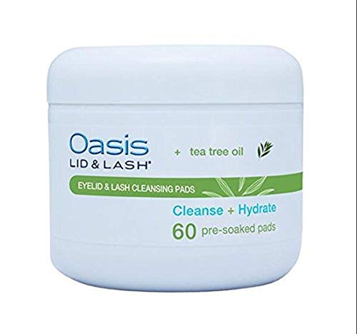oasis lid amp lash eyelid amp lash cleansing pads