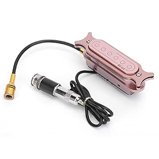 Micro de trou sonore, micro de guitare acoustique en cuivre fer pour débutants pour les amateurs de musique - Les Beatles, Paul McCartney, John Lennon, RIngo Starr, George Harrison