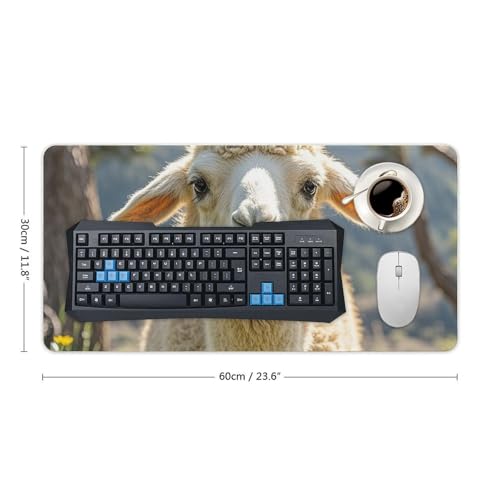 Mouse Pad Lamb Gaming grande 60x30 cm antideslizante miniatura 2
