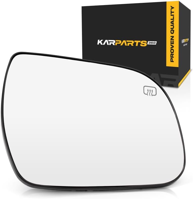 For Toyota Sienna 2011 12 13 2014 Mirror Glass Passenger Side | Heated | w/Backing Plate | Convex Glass Type | Replacement For 8790308021