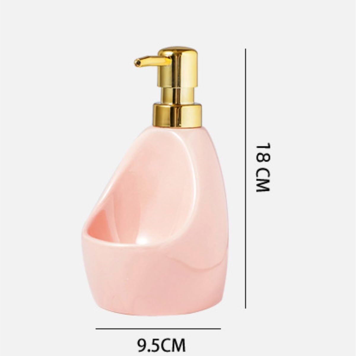 Dispensadores De Loción Jabón Dispensador De Jabón Y Loción De Cerámica con Bomba para Decoración De Baño, Cocina Y Oficina