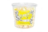 Stewart Old Fashioned Lemon Flavored Pure Sugar Candy Puff Balls - Individually Wrapped Candy Snack,