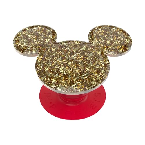 PopSockets Phone Grip with Expanding Kickstand, Adhesive Grip, Disney - Golden Mickey