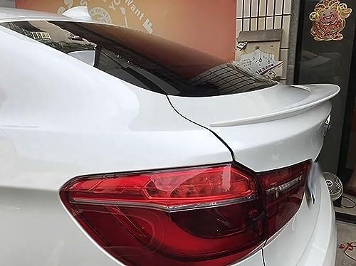 Aileron arrière pour BMW X6 F16 2015-2019 becquet de coffre noir