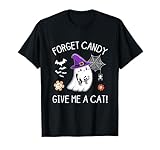 Forget Candy Give Me A Cat Ghost Holding Black Cat
