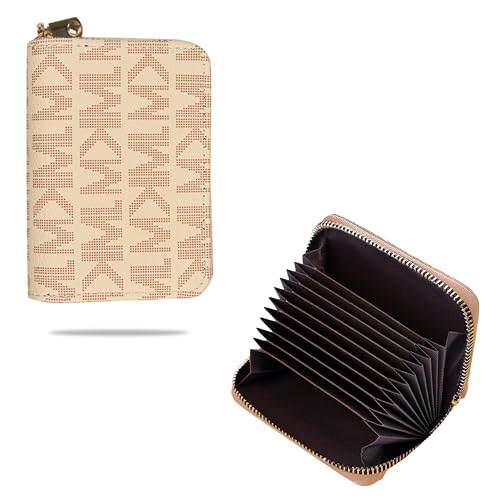 Kraptick Wallet for Unisex - Stylish and Compact Card Holder Organizer (Mark K-White) (DMFP555)