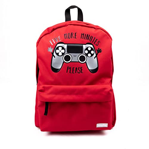 Pampling Mochila - Estampados divertidos - 100% Poliéster - Capacidad 16L (Play Five More Minutes) Cover