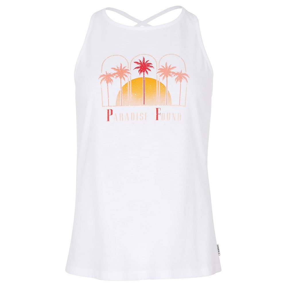 O'NEILL Tanktops Paradise Tanktop T-Shirt, 11010 Snow White, Regular (Pack of 4) for Women