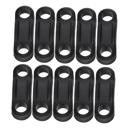 Veemoon 10pcs Wire Crimping Board Cable Strap Clamps Wire Strap Clamps Cord Holder Connecting Cable Clips Cable Clips Cord Organizer Wire Clips Convenient Cord Mounting Clips Cords Clamp