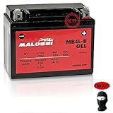 Descripción y características del producto: Batería Malossi MB4L-B de gel precargado sellado. Batería lista para su uso, completa, ¡solo necesita montarla! ¡ya carga! -Sellada/hermética, -precargada (activada en fábrica - Factory Activated) - A prueba de fugas -12 V 4,2 Ah amperios -En el título indicamos el modelo específico para tu moto, scooter o quad! !