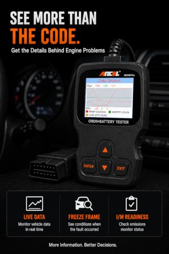 Image of ANCEL AD310 Pro Bluetooth OBD2 Scanner & Battery Tester for Cars