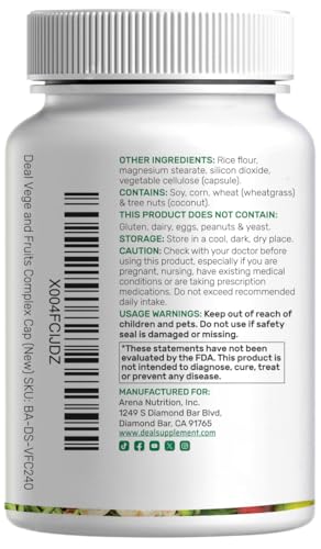 Deal Supplement Nature’s Fruits & Veggies