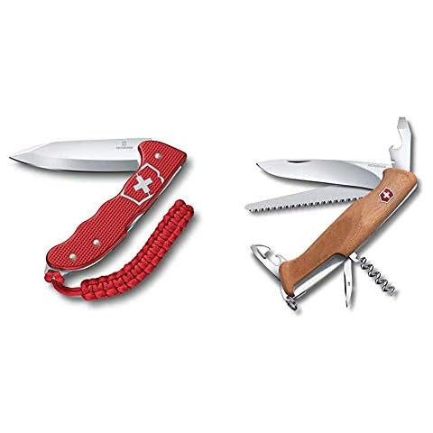 Victorinox Herren Taschenmesser Hunter Pro Alox, 4 Funktionen, extra Starke Feststellklinge Cover