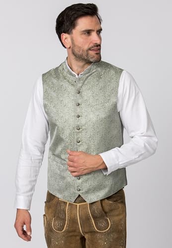 Chaleco tradicional de hombre en color verde talla 58 4