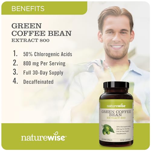 Naturewise GCA800-60-US-A Green Coffee Bean Extract thumb #1