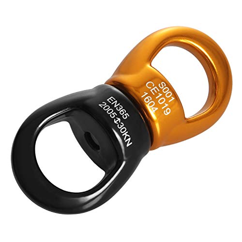 Swivel, Andoer Giratório giratório 30kN mais seguro dispositivo rotacional giratório mosquetão girat