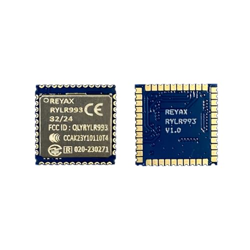 REYAX RYLR993 868/915MHz LoRaWAN® & Proprietary Dual Mode Transceiver LoRa Module FCC CE MIC NCC Certification