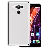 OAGELIM Hülle kompatibel mit Elephone P9000 Lite Hülle Stoßfeste TPU Weiche Flexible Schützende Handyhülle mit Kratzfestigkeit & Militärischer Fallschutz (Weiß)