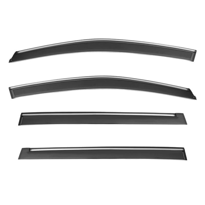 4 Pièces Déflecteurs de Vent de Voiture BYD M6 2010-2017 Pare-Pluie Pare-Soleil