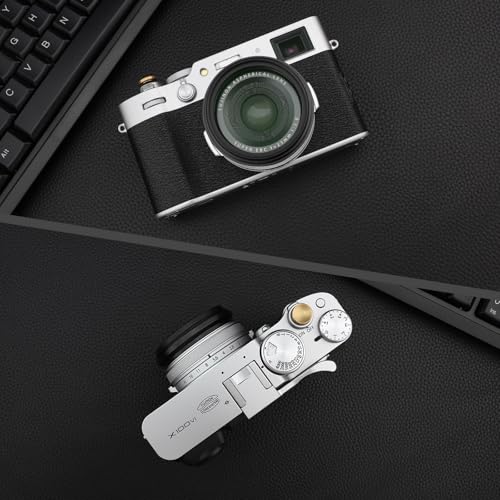 Haoge LAR-X52B - Anillo adaptador de filtro de lente para Fujifilm X100VI Fuji FinePix X100V cámara compatible con cámara UV CPL ND de 49 mm, tapa de lente de filtro de repuesto Fujifilm AR-X100, - imagen 7