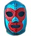 Del Mex Lycra Lucha Libre Adult Luchador Mexican Wrestling Mask Costume (Nacho Libre)