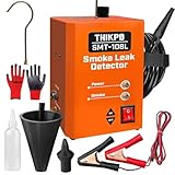 THIKPO Smoke Machine Automotive Leak Tester, 12V DC with Built-in Air Pump & Adapters Kit for EVAP, Vacuum, Turbo, Fuel, Intake, Exhaust System Diagnostic