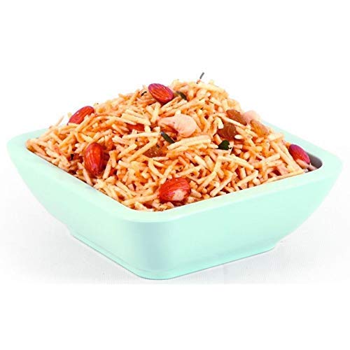 Image of Organic Bites Jodhpuri Kaju Badam Laccha Cashew , Almond , Potato Sticks Mixture (Marvari Flavour) Dry Fruit Aloo Lachha - 400 gm