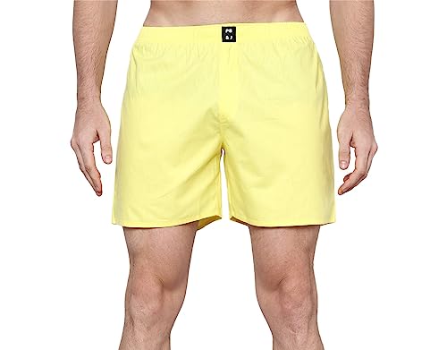 Image of PB & J Men's Cotton Boxers Pack of 3 | Premium Bottom wear | Boxer Shorts for Men | (Assorted Boxers- Colors May Vary)