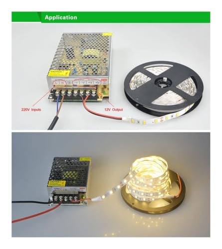 Éclairage 24V transformateur alimentation 12V 20A pour lampe LED de bureau - 6