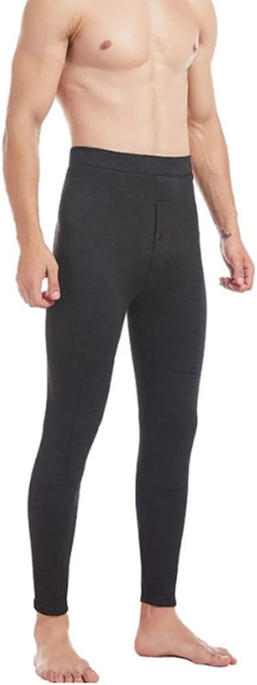 HSQSMWJ Mens Thermal Underwear Pants Bottoms Leggings Extreme Cold Ultra Soft Long Johns XL-4XL
