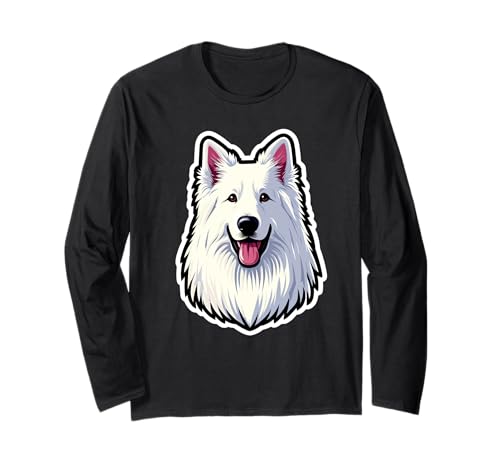 Cane Pastore Svizzero Bianco Cane Pastore Svizzero Bianco Maglia a Manica