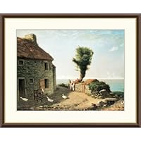 Amazon｜落穂拾い ジャン＝フランソワ・ミレー 42×34㎝ F4 J1-011 額