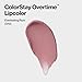 Revlon Liquid Lipstick with Clear Lip Gloss, ColorStay Overtime Lipcolor, Stocking Stuffer for Women, 370 Everlasting Rum, 0.07 fl oz