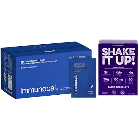 Immunocal Keto-Focused Protein & Wellness Bundle Shake it Up Protein with Turmeric, Chocolate Flavor Cover