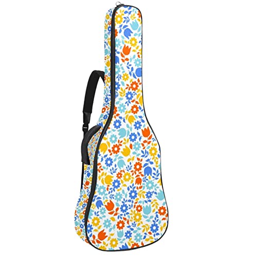 Housse pour guitare acoustique simple avec rembourrage de 1 cm d’épaisseur – Sac de transport étanche – 101,6 cm, 104,1… - Les Beatles, Paul McCartney, John Lennon, RIngo Starr, George Harrison Housse pour guitare acoustique simple avec rembourrage de 1 cm d'épaisseur - Sac de transport étanche - 101,6 cm, 104,1…