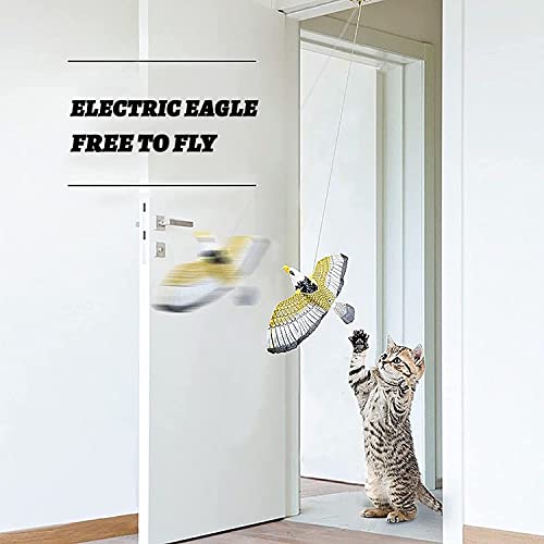 Bird Flying Toy, Bird Interactive Cat Toy, Electric Suspension Flying Bird, Kitten Interactive Chasing And Playing Practice #TOP4